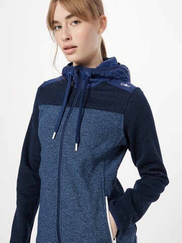 CMP Functionele fleece jas in Blauw