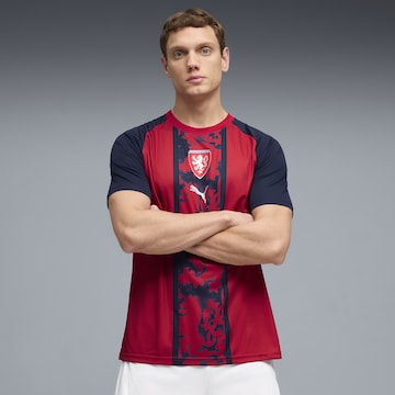 PUMA Jersey 'Tschechien' in Red: front