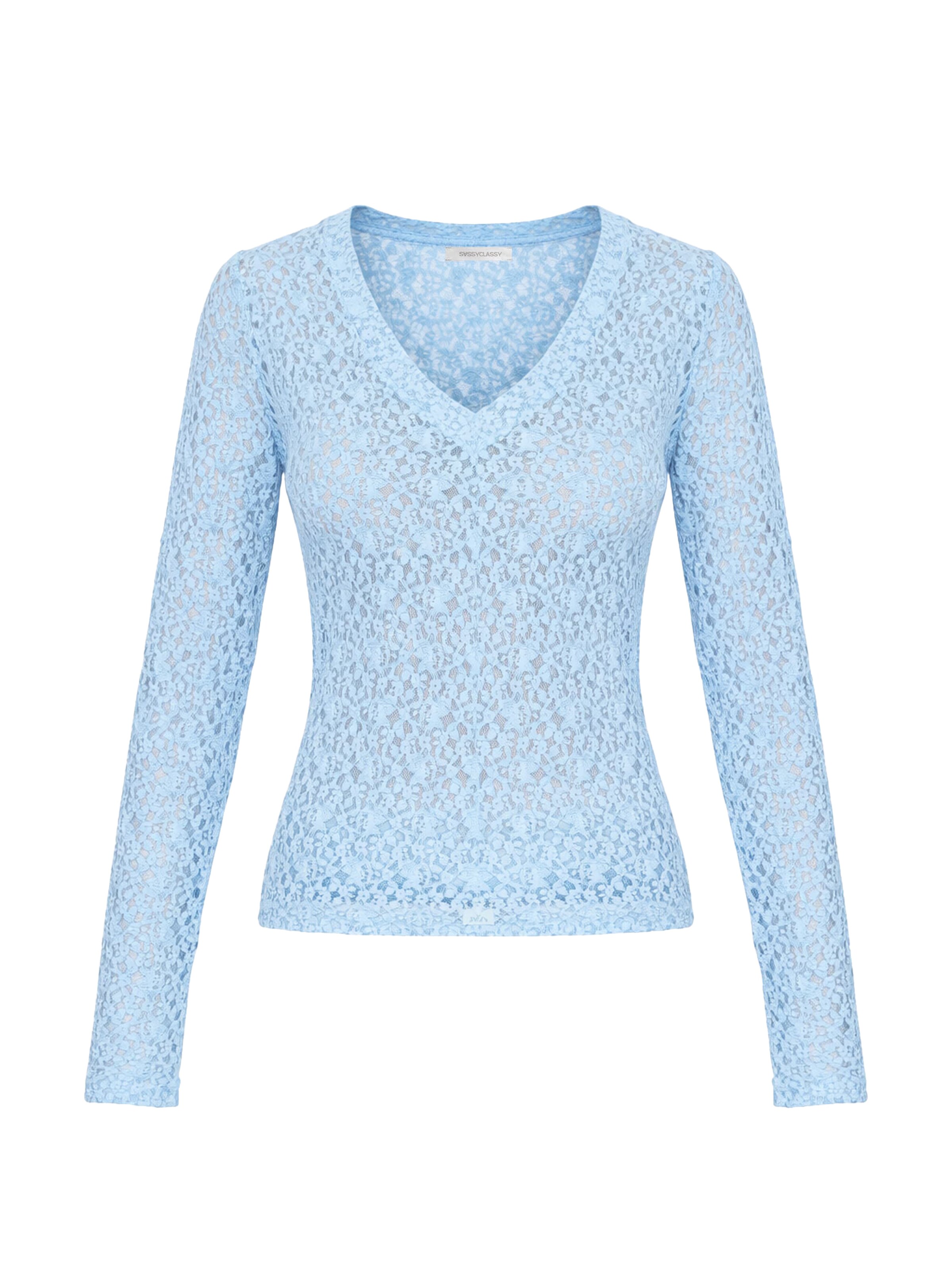 SASSYCLASSY Shirt in Blue: front
