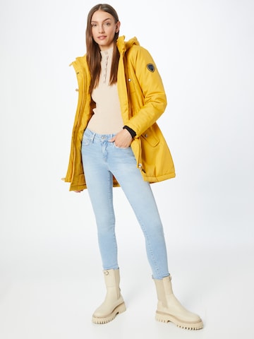 ONLY - Parka de inverno 'Iris' em amarelo