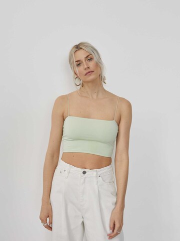 Top 'Joelle' di LeGer by Lena Gercke in verde: frontale