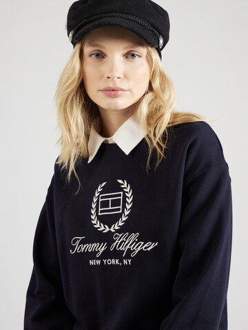 Felpa di TOMMY HILFIGER in blu