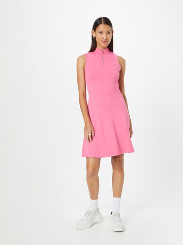 Robe 'Nessira' HUGO en rose : devant