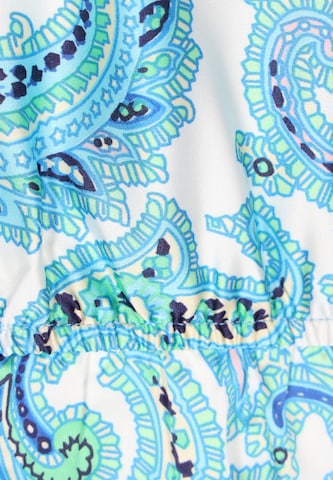 ebeeza Bluse 'Spring Summer' in Blau