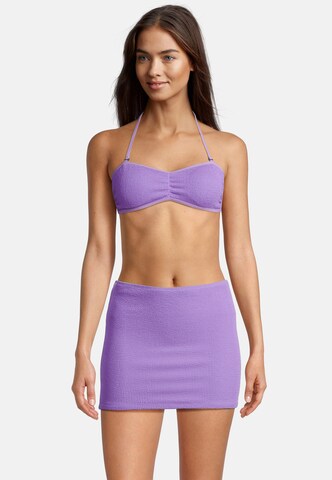 BECO the world of aquasports Bustier Bikini in Lila: Vorderseite