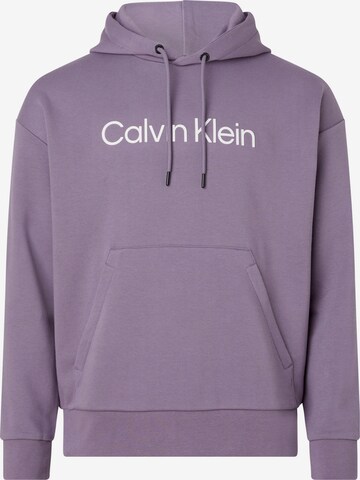 Calvin Klein Sweatshirt in Purple: front