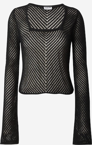 Pulover 'NMRIO' de la Noisy may pe negru: față