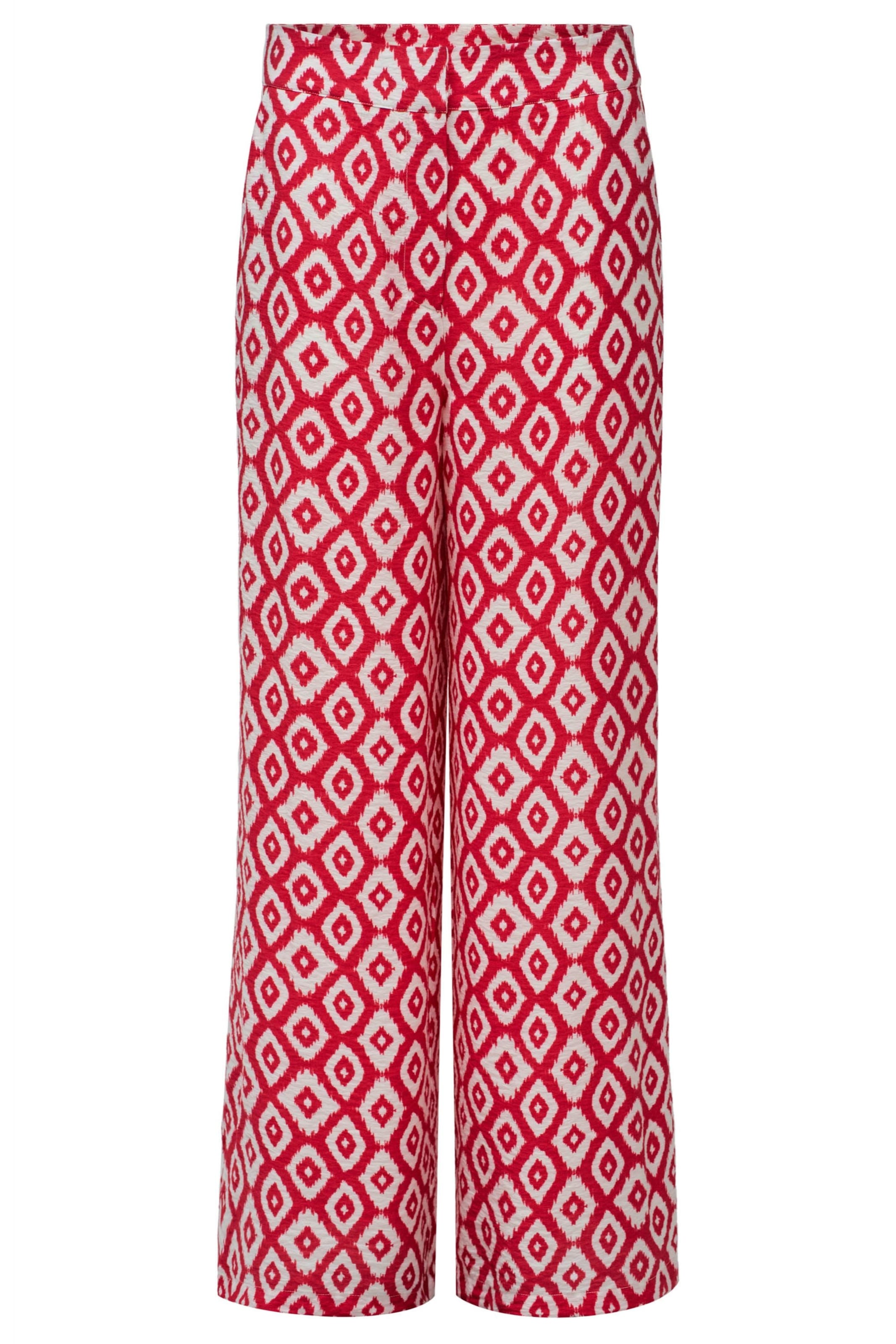 Salsa Jeans Regular Chino in Wit: voorkant