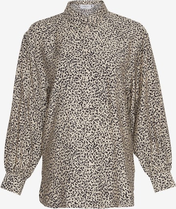 MSCH COPENHAGEN - Blusa 'Saloma Ladonna' en gris: frente