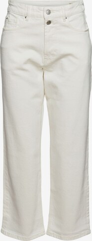 Loosefit Jeans di ESPRIT in bianco: frontale