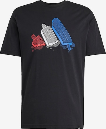 Maglia funzionale di ADIDAS SPORTSWEAR in nero: frontale