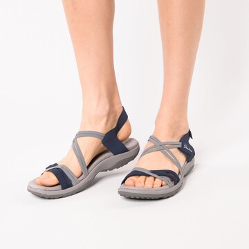 SKECHERS Strap Sandals in Blue
