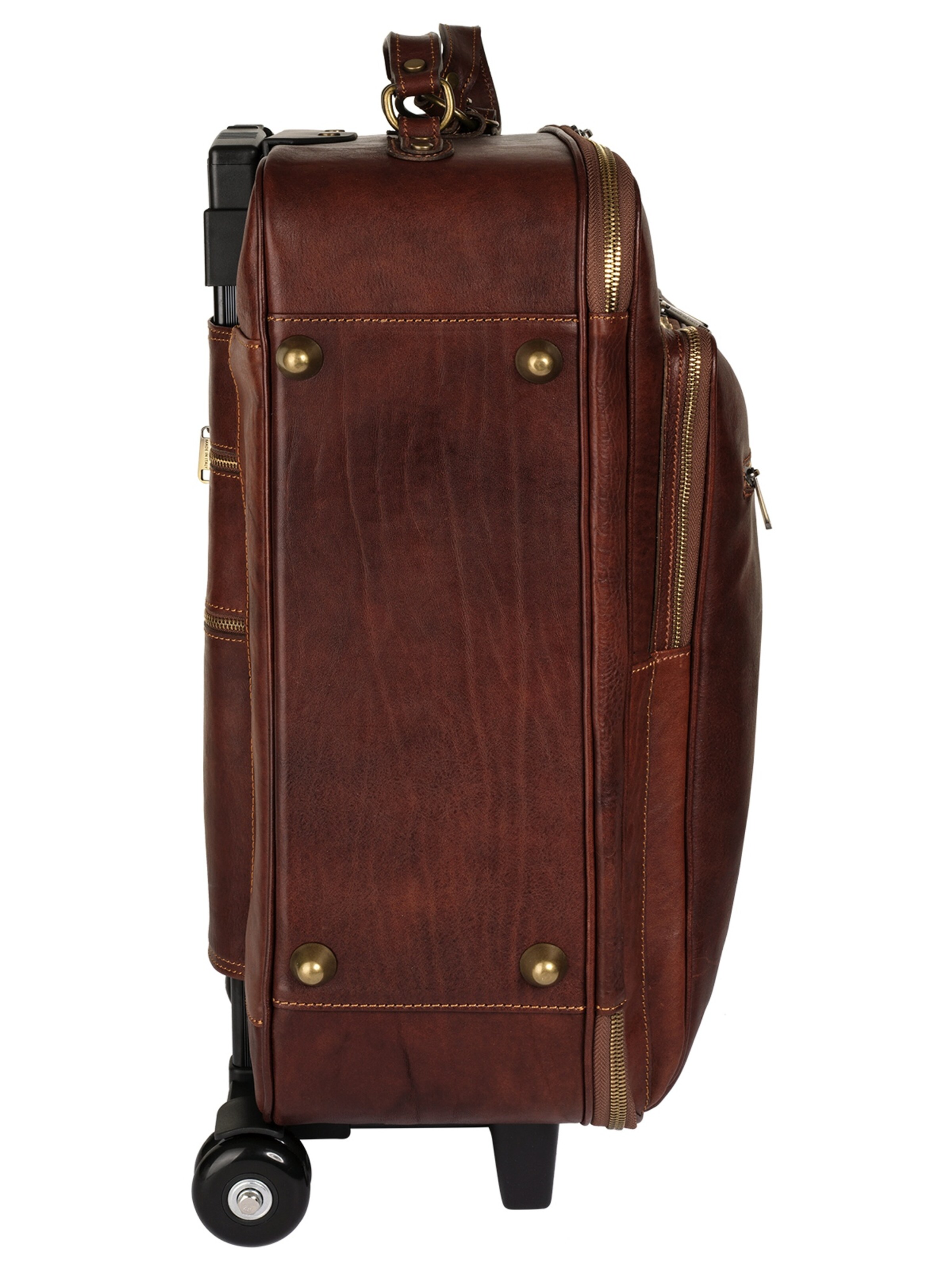 Valisette 'PERUGIA' piké en marron