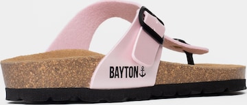 Bayton - Sandalias de dedo 'Mercure' en rosa