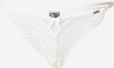 Hunkemöller String 'Jamie' en blanc, Vue avec produit