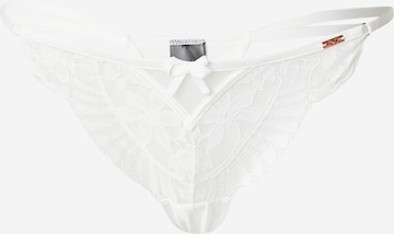 Hunkemöller - Tanga 'Jamie' em branco: frente