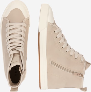 ESPRIT Sneaker high i beige