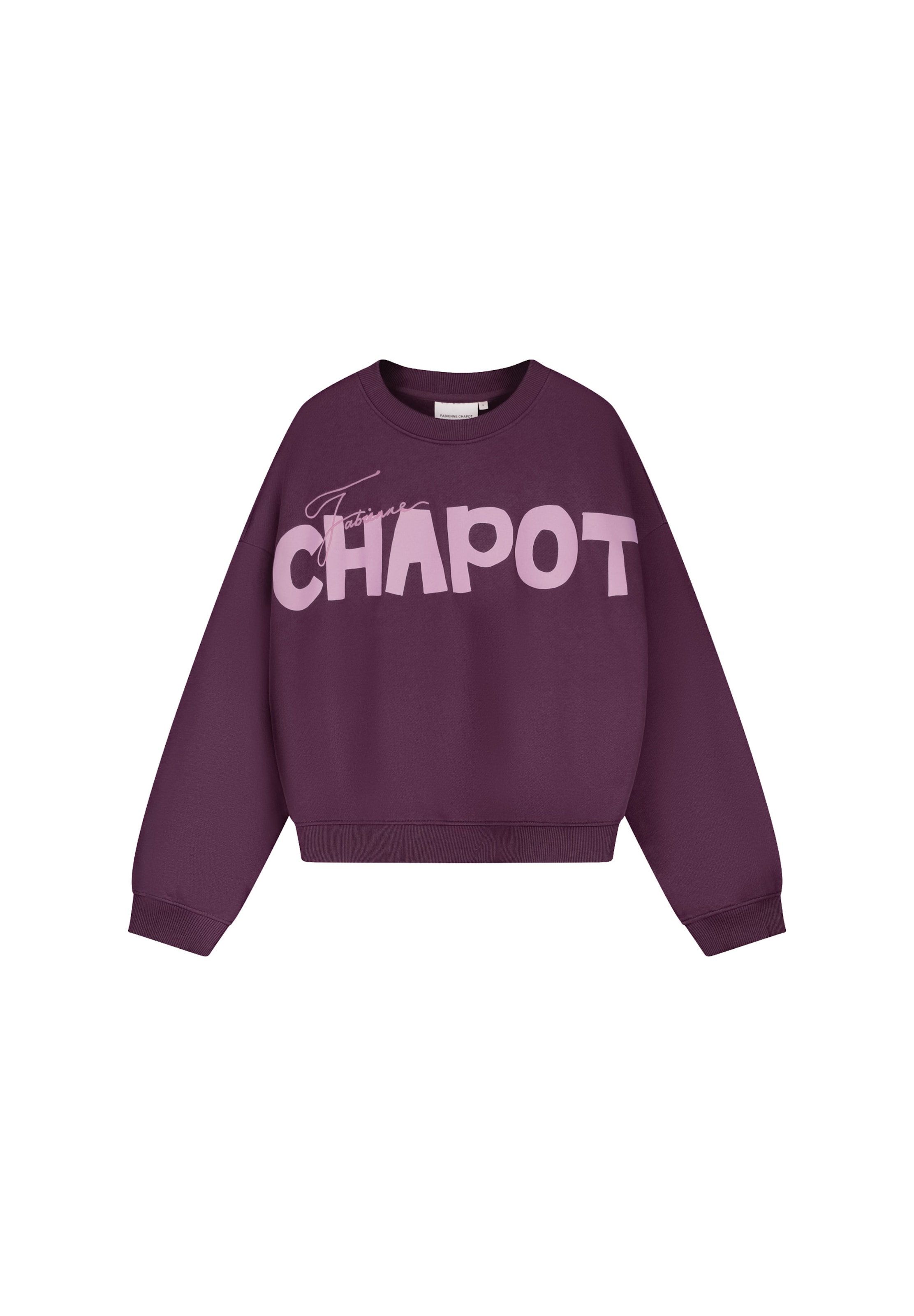 Fabienne Chapot Sweatshirt in Rood: voorkant