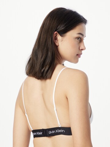 Triangle Soutien-gorge Calvin Klein Underwear en blanc