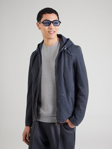 Maze Jacke 'Baton ' in Blau: Vorderseite