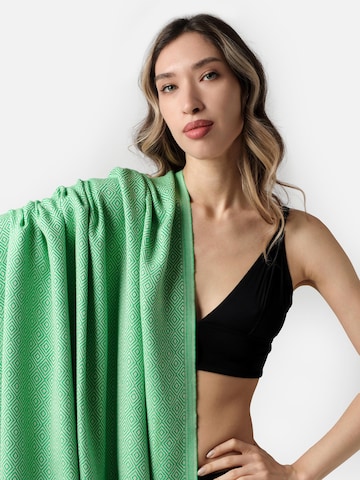 MARSIKOH Beach Towel 'Isola di Dino' in Green