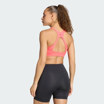 Bustier Soutien-gorge de sport 'Optime' ADIDAS PERFORMANCE en rose