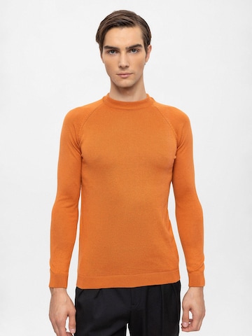 Antioch Sweater in Orange: front