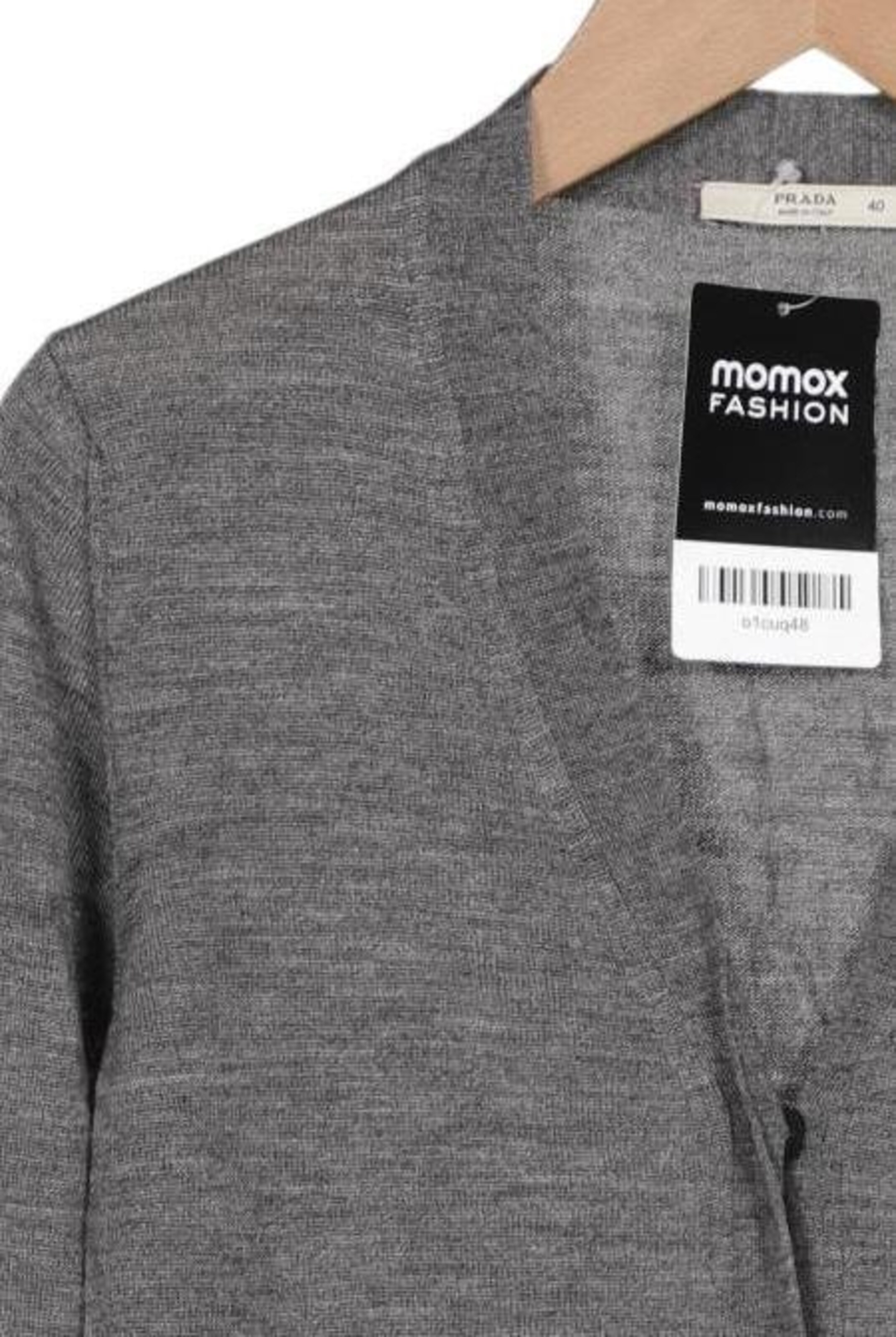 PRADA Strickjacke XS in Grau