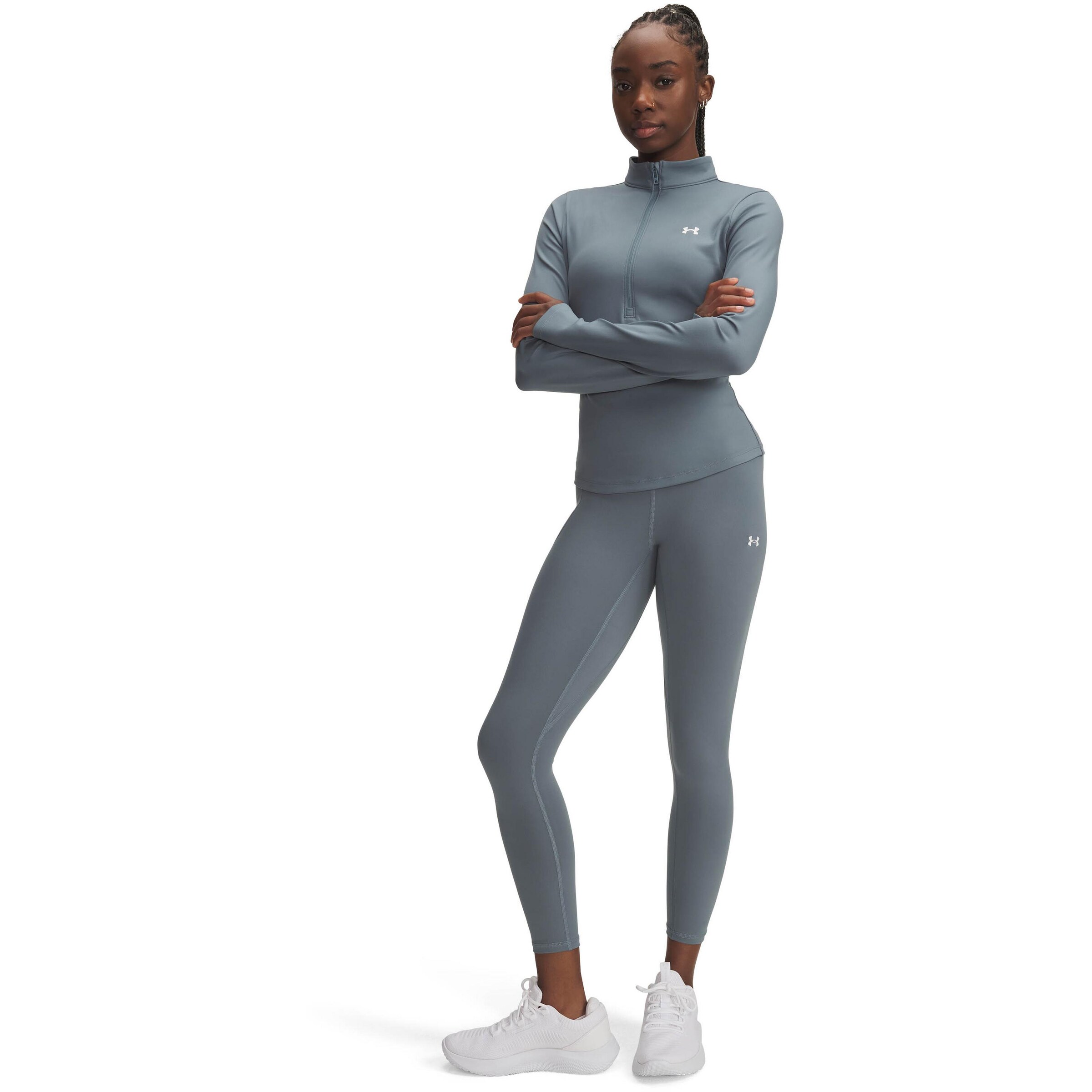 UNDER ARMOUR Skinny Workout Pants 'Emea' in Blue