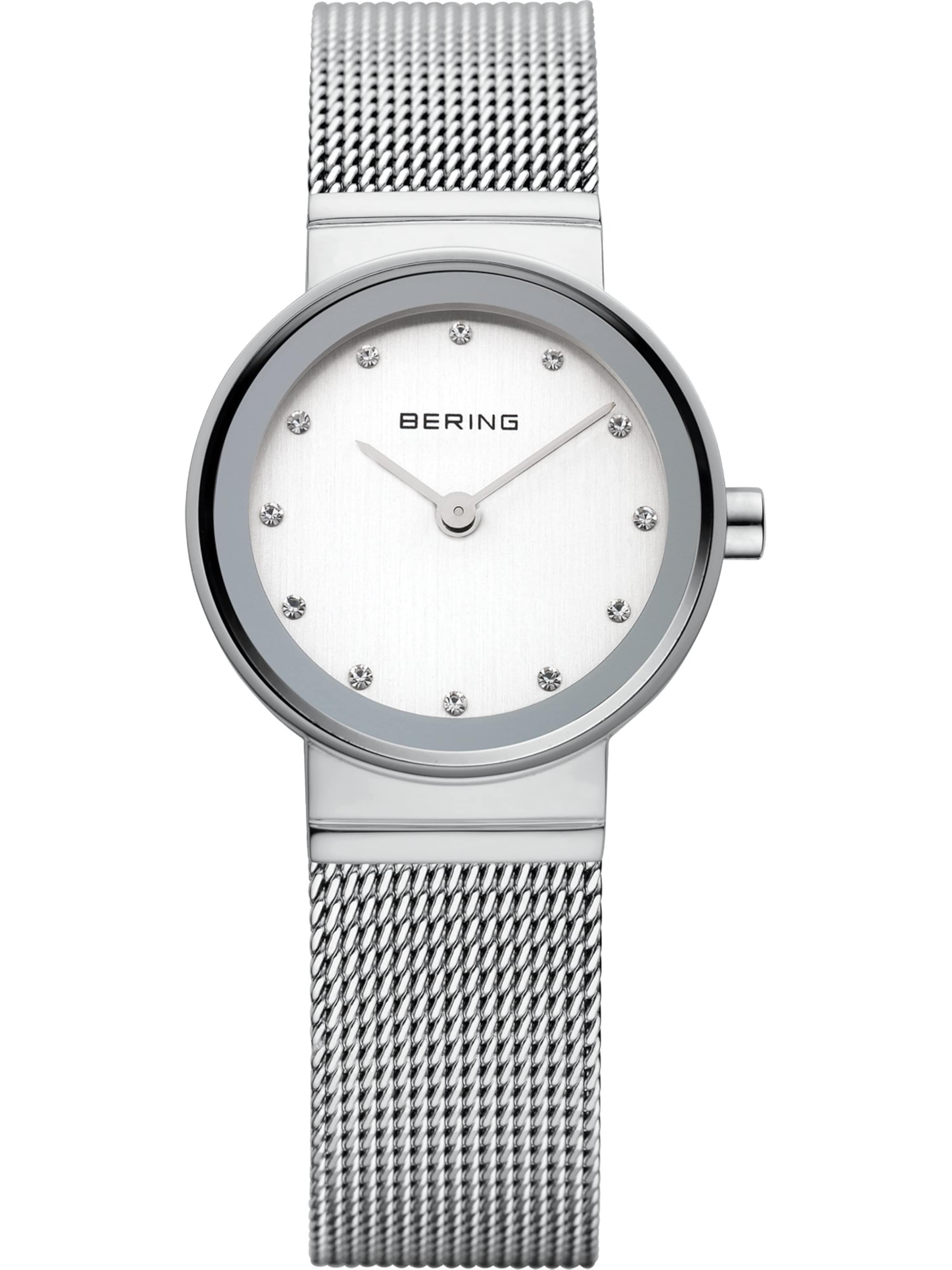 BERING Analog Watch in Silver: front