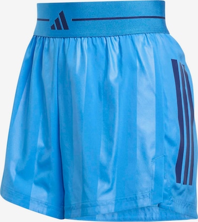 Sportinės kelnės 'Q2 HYG' iš ADIDAS PERFORMANCE, spalva – dangaus žydra / šviesiai mėlyna / juoda, Prekių apžvalga