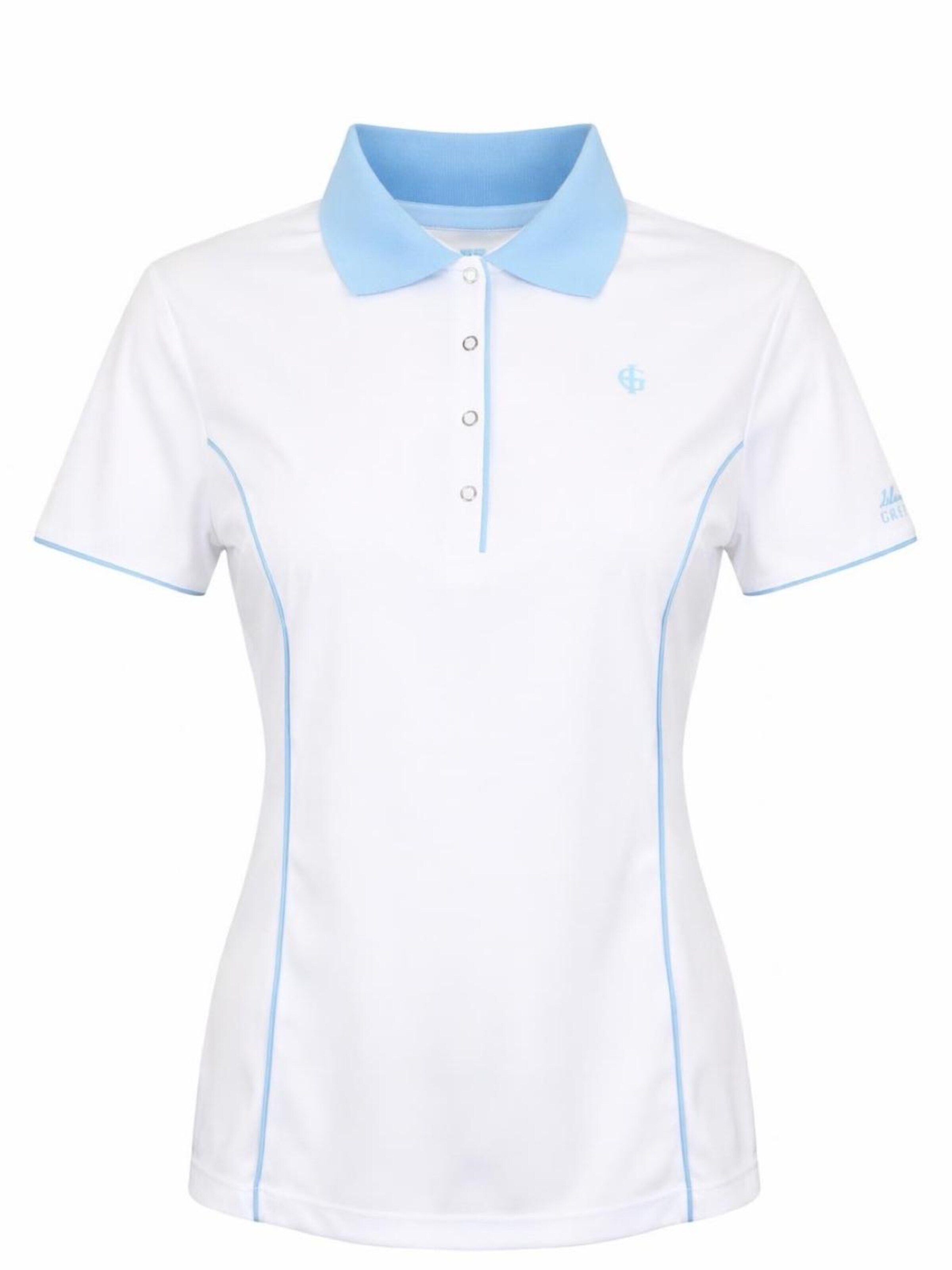 Cocain Underwear Shirt 'Poloshirt' in White: front