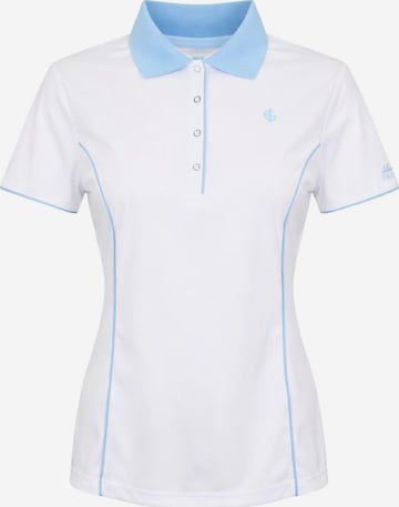 Cocain Underwear Shirt 'Poloshirt' in White: front