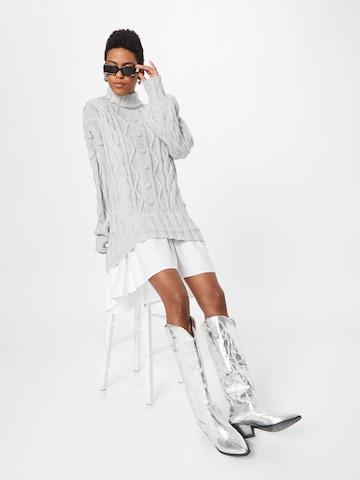 Robes en maille 'GIGI' River Island en gris