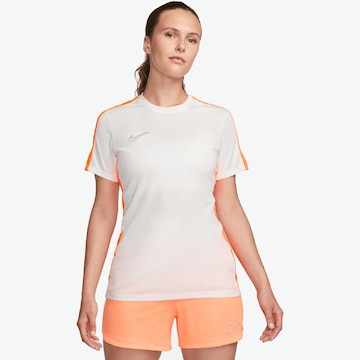 NIKE Performance Shirt 'Dri'FIT Academy 23' in White: front