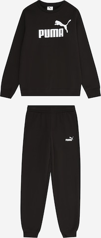 PUMA - Ropa para correr 'ESS No.1' en negro: frente