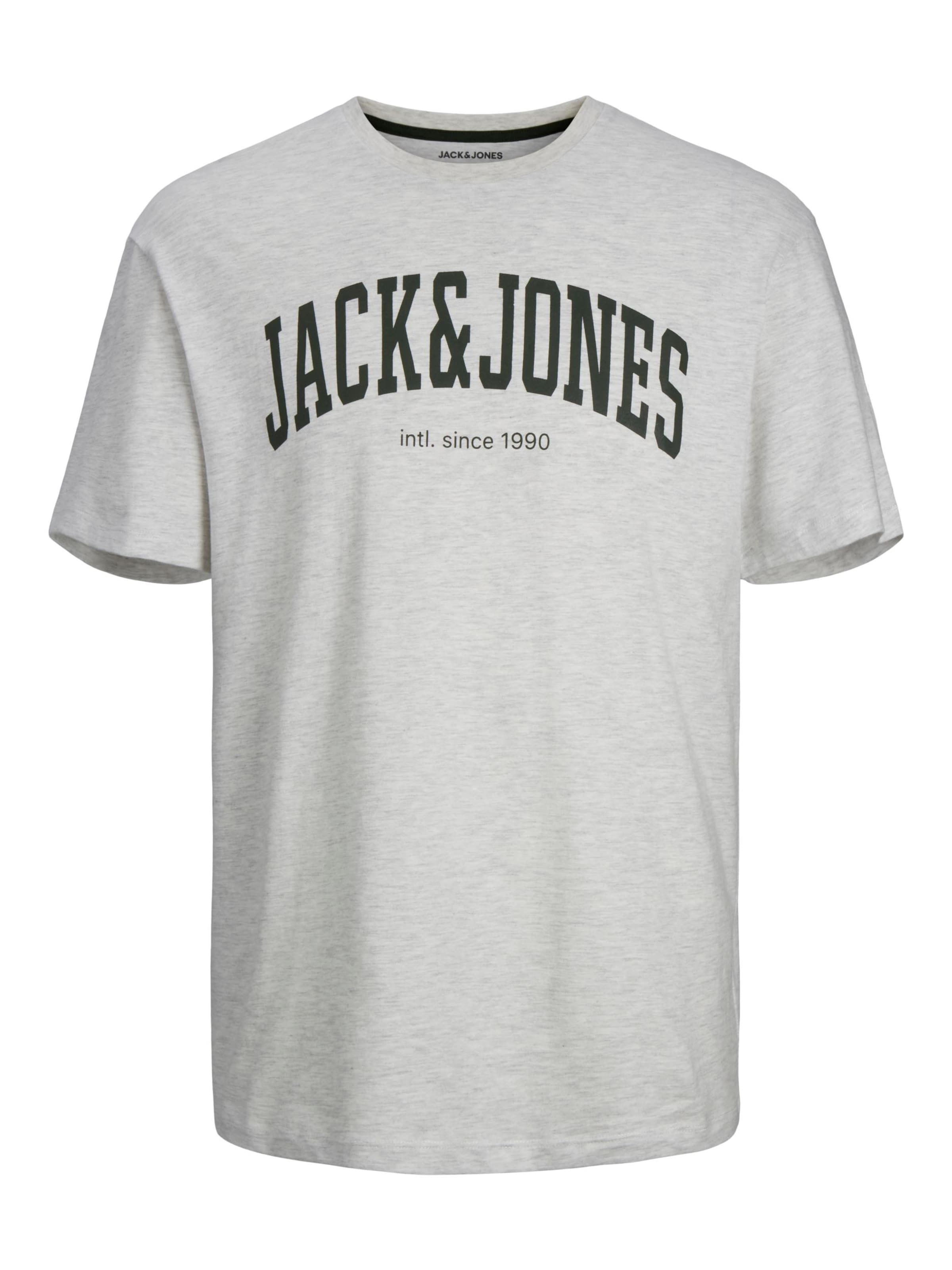 JACK & JONES Shirt 'JJEJosh' in Wit: voorkant