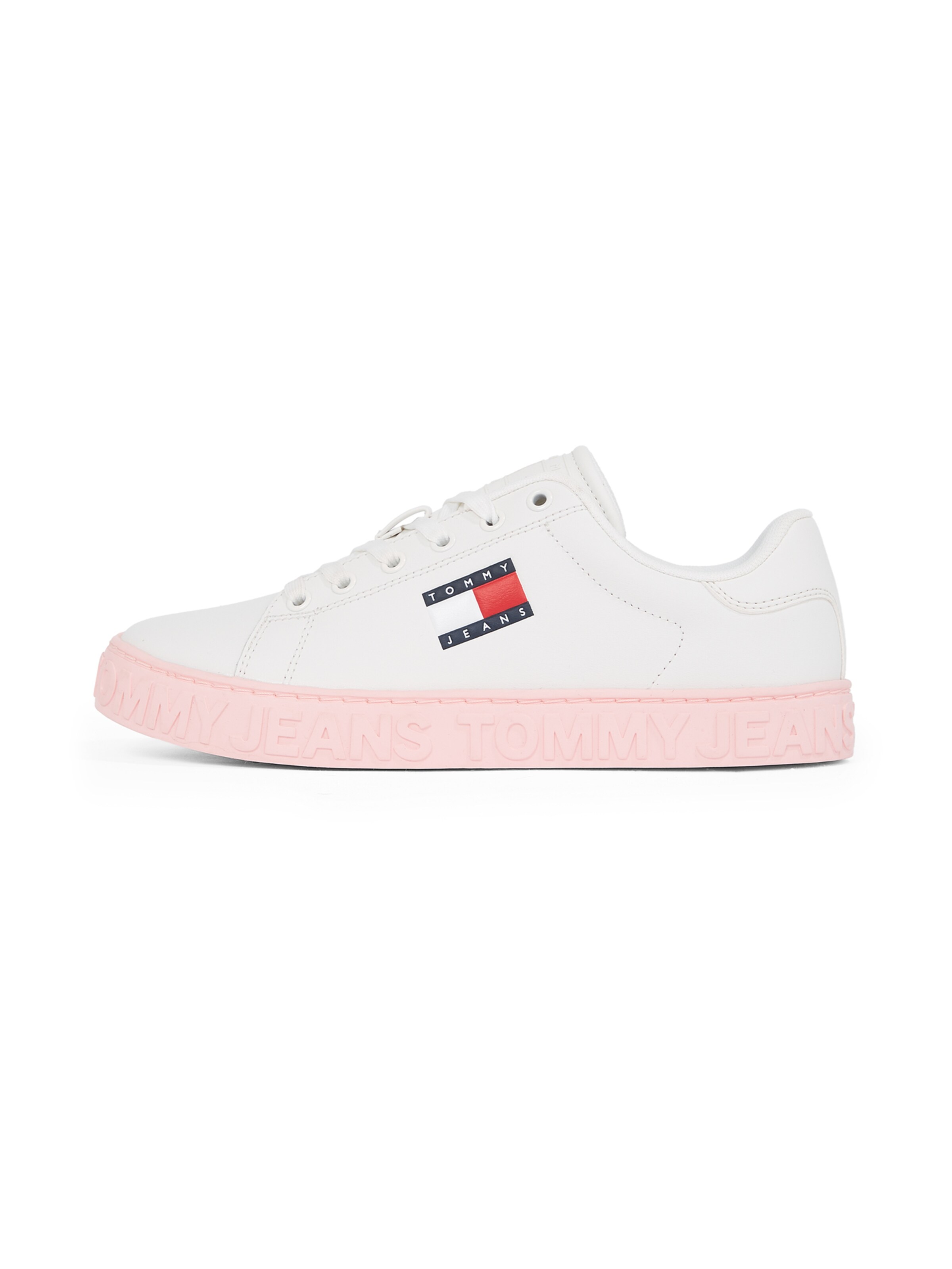 Sneaker bassa 'Essential' di Tommy Jeans in beige: frontale