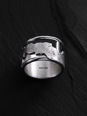 REYTEL Ring 'LEISTUNG'‌‌‌‌‌‌‌ in Silber