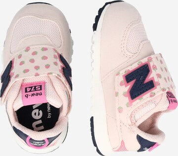 Sneaker '574' di new balance in rosa