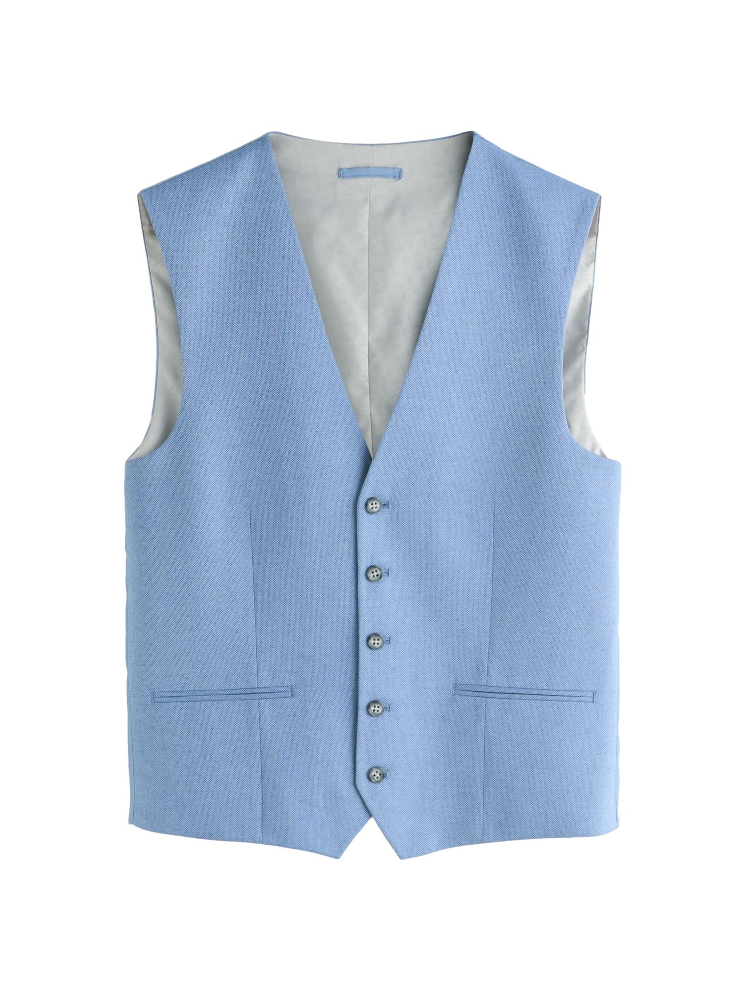 Next Suit vest in Light blue, Item view