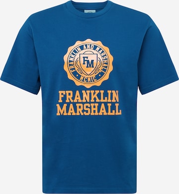 FRANKLIN & MARSHALL T-Shirt in Blau: predná strana