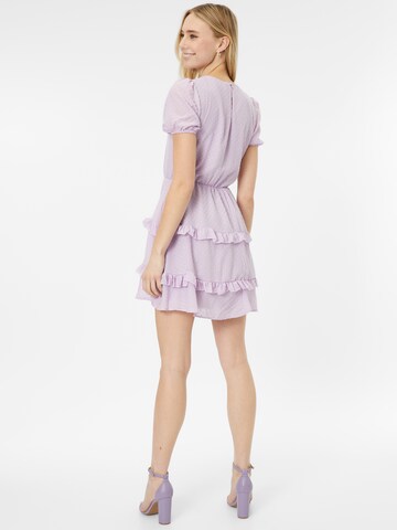 Trendyol Koktejlové šaty – fialová