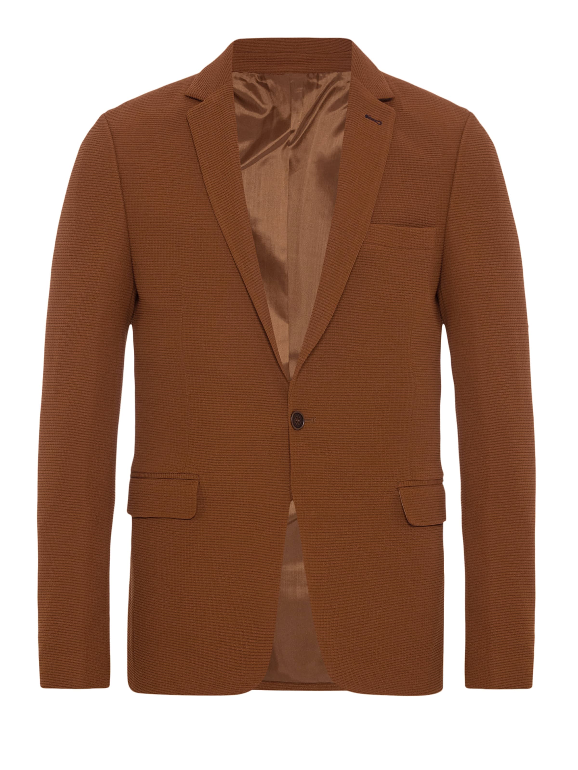 Daniel Hills Slim Fit Сако в кафяво: отпред