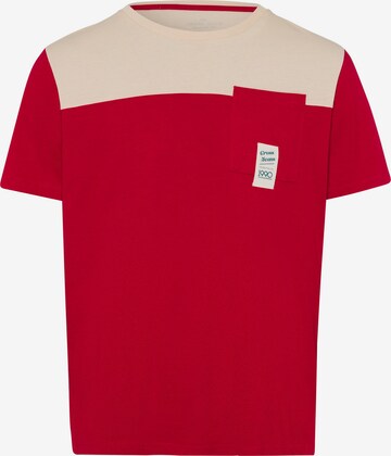 Cross Jeans T-Shirt '15909' in Rot: predná strana