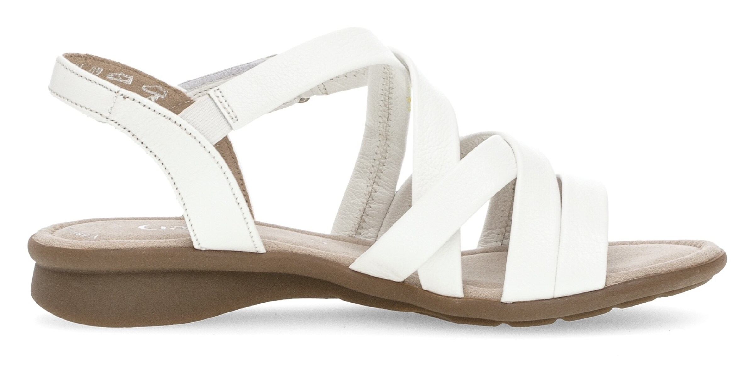 GABOR Sandale in Weiß