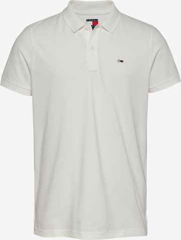 T-Shirt Tommy Jeans en beige : devant