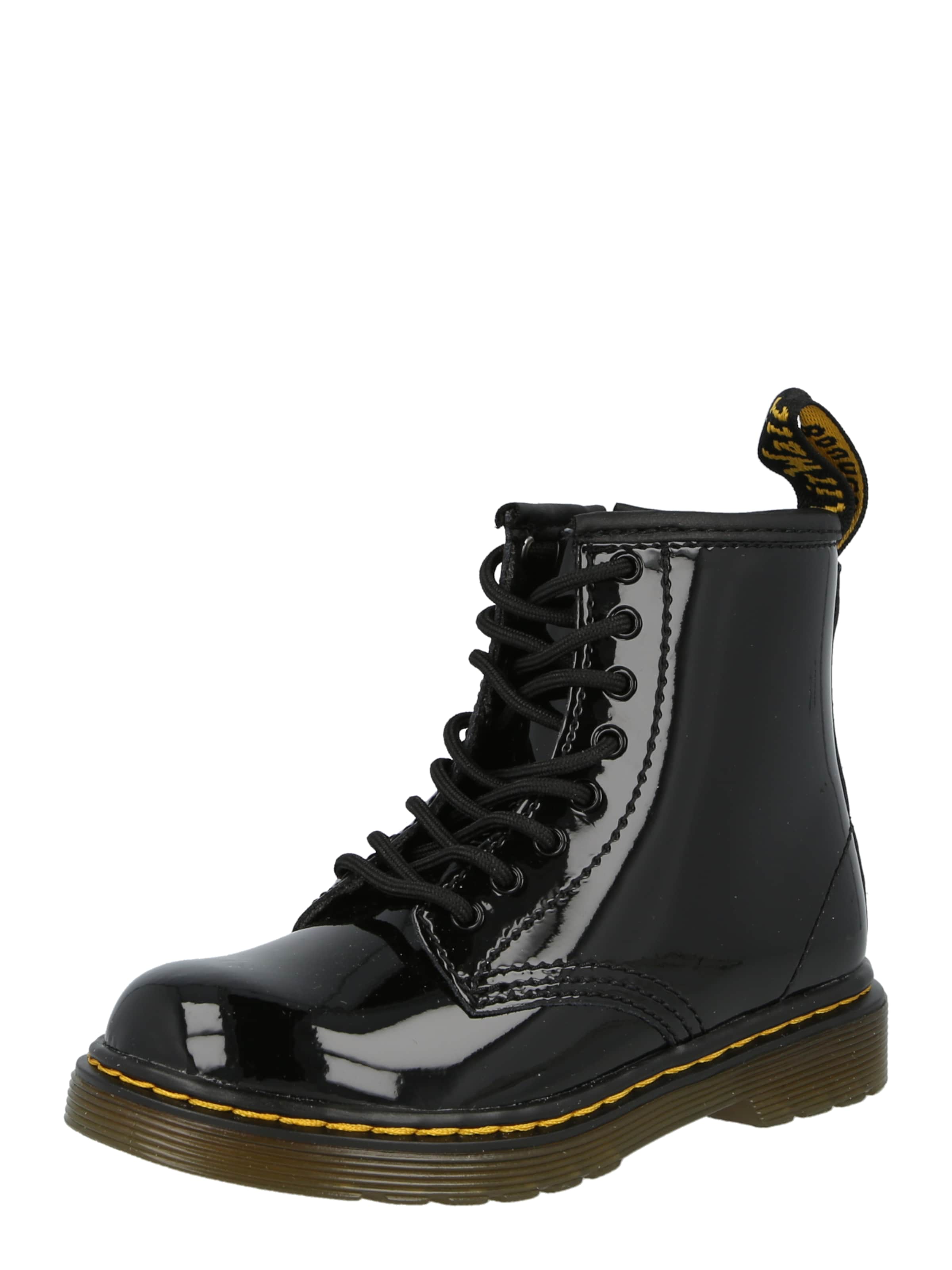 Dr. Martens Ботуши '1460 T' в черно: отпред