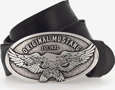 Diržas iš MUSTANG, spalva – juoda, Prekių apžvalga