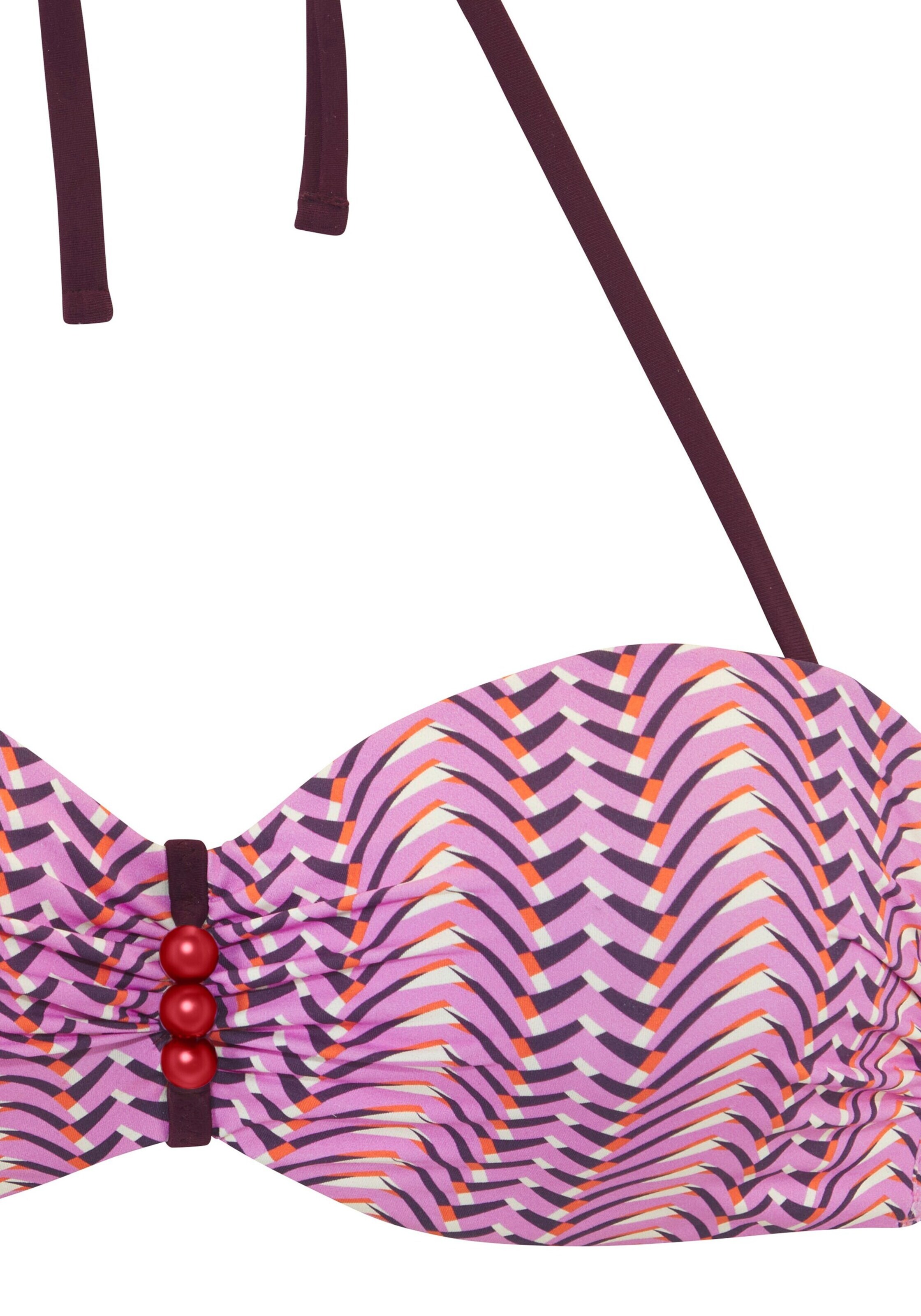 VIVANCE Balconette Bikini in Purple